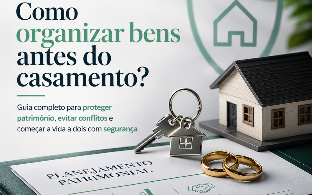Como organizar bens antes do casamento? Guia completo para proteger patrimônio, evitar conflitos e começar a vida a dois com segurança