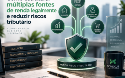 Como estruturar múltiplas fontes de renda legalmente e reduzir riscos tributário