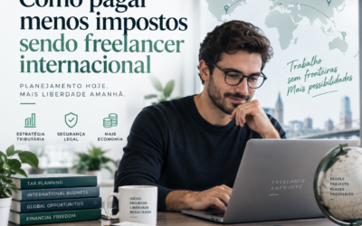 Como pagar menos impostos sendo freelancer internacional: estratégias legais para reduzir a carga tributária